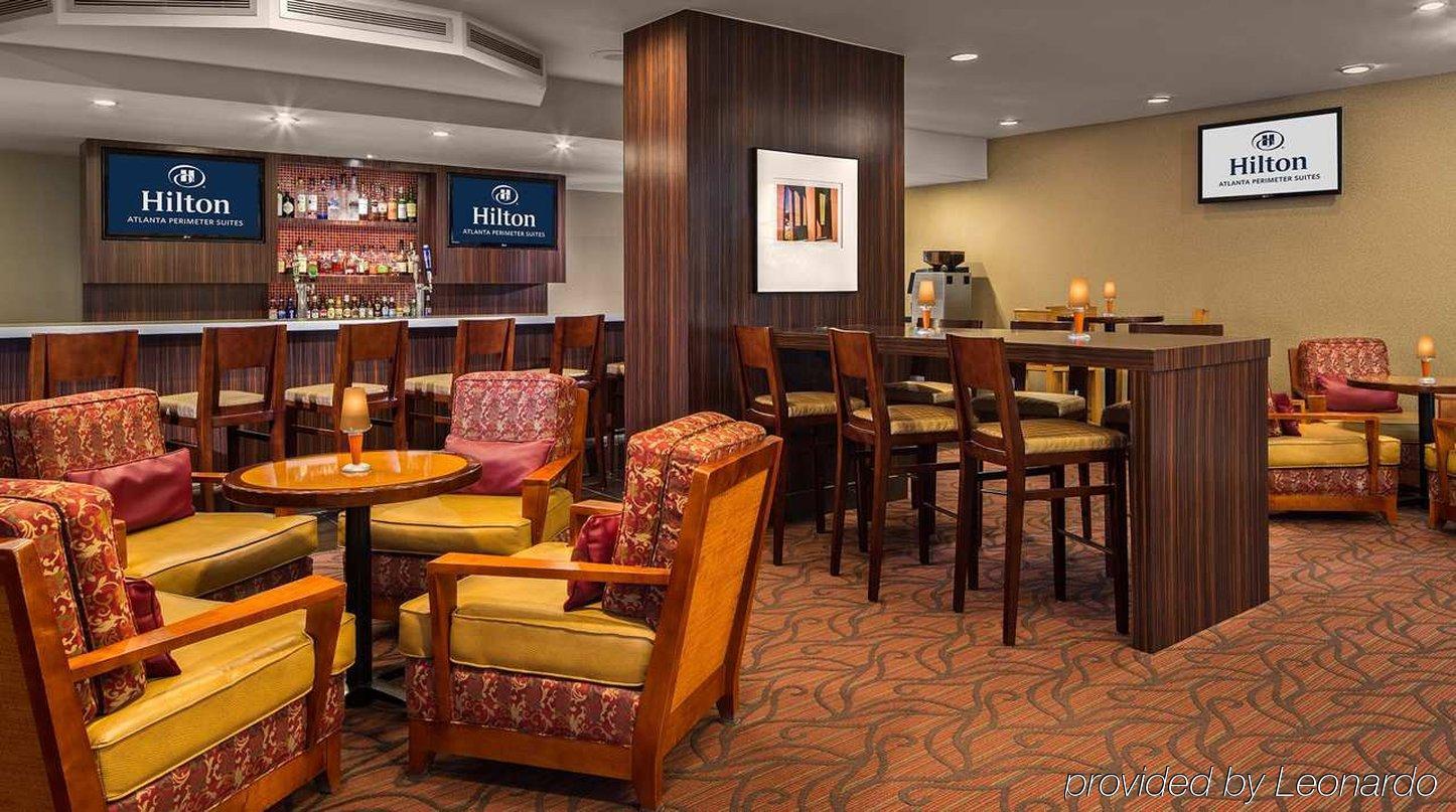 Hilton Atlanta Perimeter Suites Sandy Springs Restoran foto